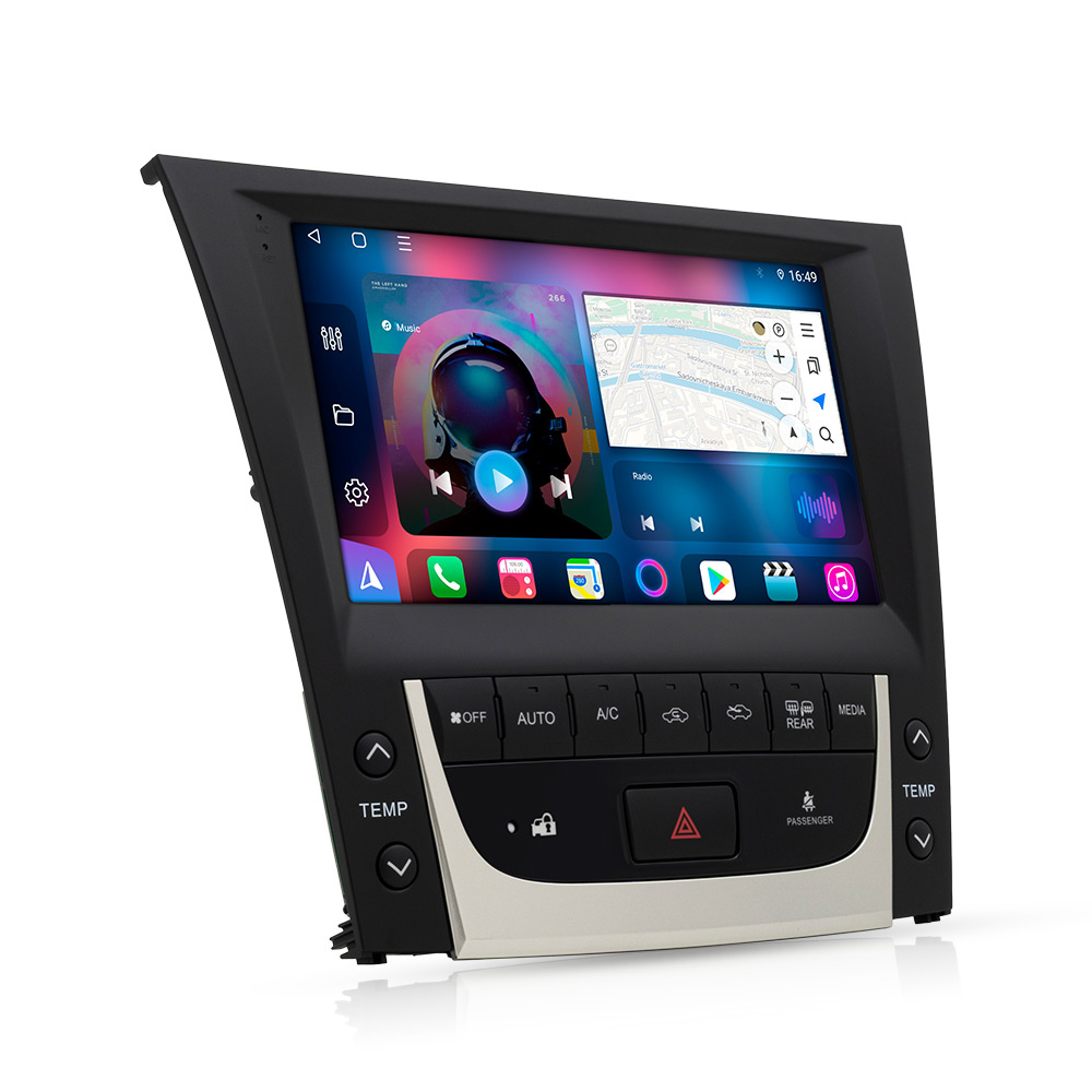 LEXUS GS300 2006-2012 (9-inch) Android Head Unit QLED Display - Image 2