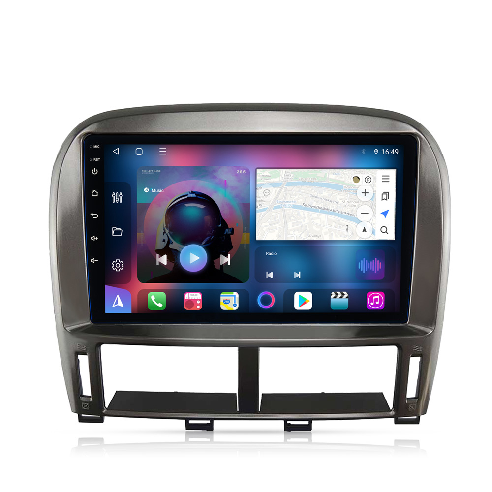Lexus LS 430 2001-2006 (9-inch) Android Monitor