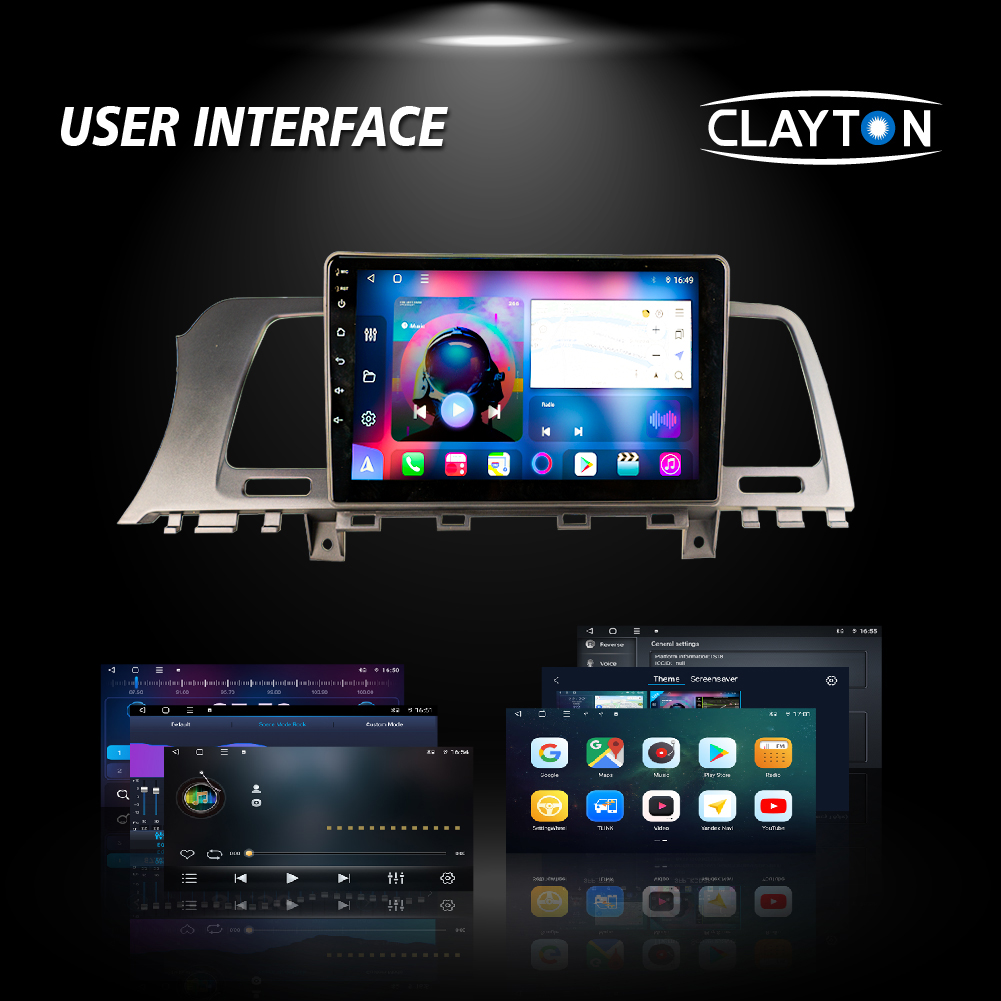 Nissan Murano 2011 – 2014 Android Head Unit QLED Display Car Radio with Bluetooth GPS Navigation System - Image 2