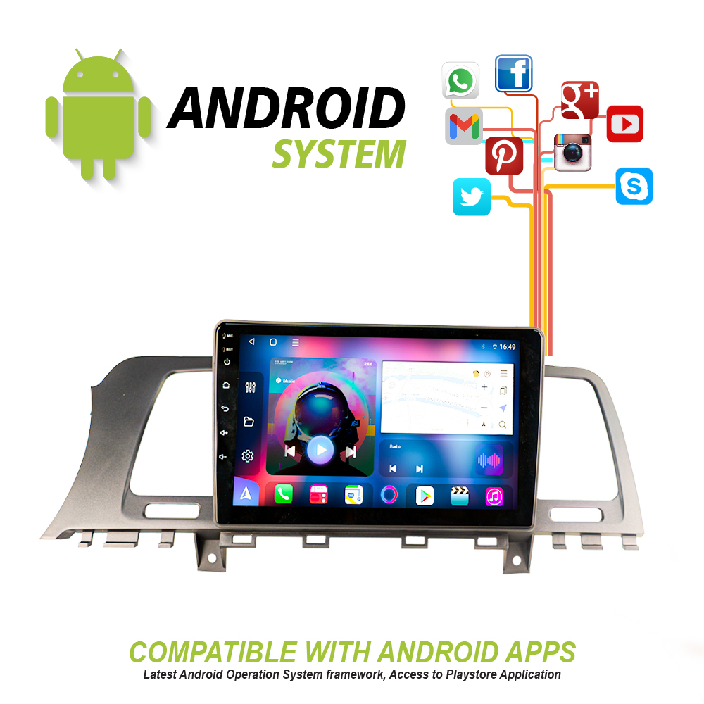 Nissan Murano 2011 – 2014 Android Head Unit QLED Display Car Radio with Bluetooth GPS Navigation System - Image 7