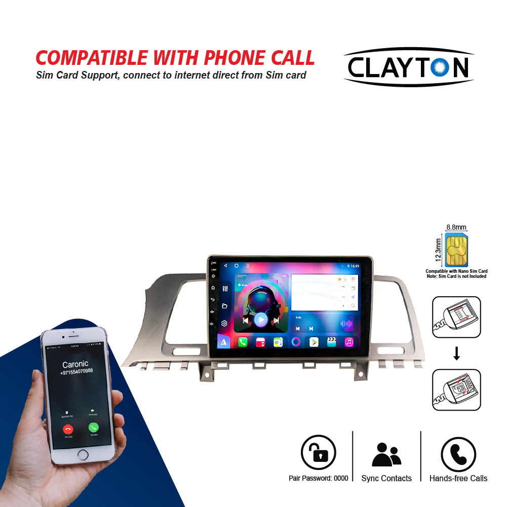 Nissan Murano 2011 – 2014 Android Head Unit QLED Display Car Radio with Bluetooth GPS Navigation System - Image 4