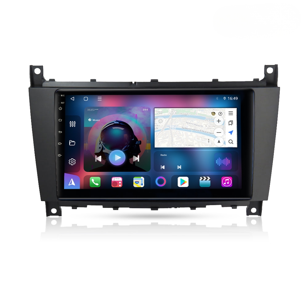 Mercedes Benz CLK Class-8801, 2004-2012 (9-inch) Android Monitor