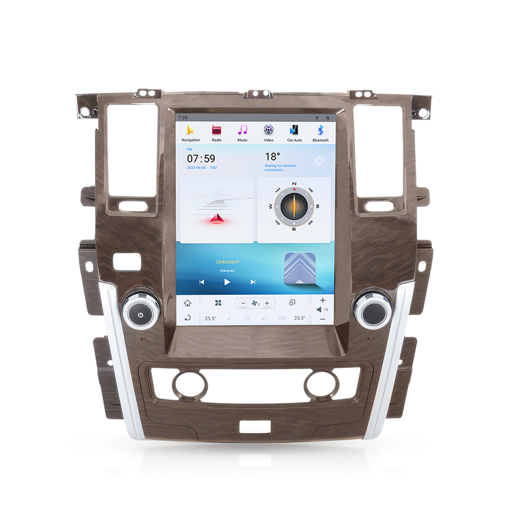 Nissan Patrol 2010-2019 (12.1-inch) Android Monitor Tesla Style