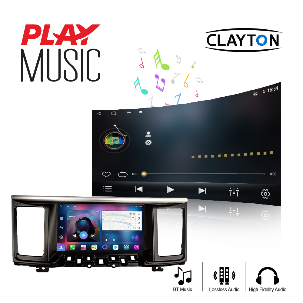 Nissan Pathfinder Android Head Unit QLED Display Car Radio with Bluetooth GPS Navigation System - Image 5