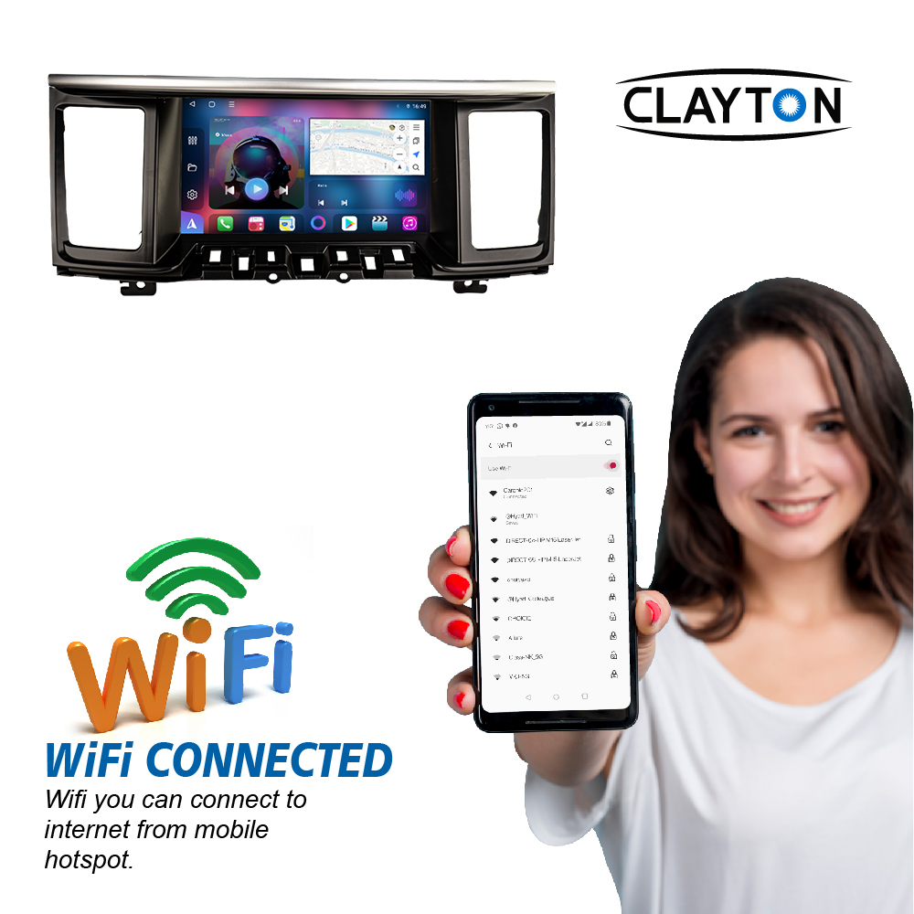 Nissan Pathfinder Android Head Unit QLED Display Car Radio with Bluetooth GPS Navigation System - Image 4