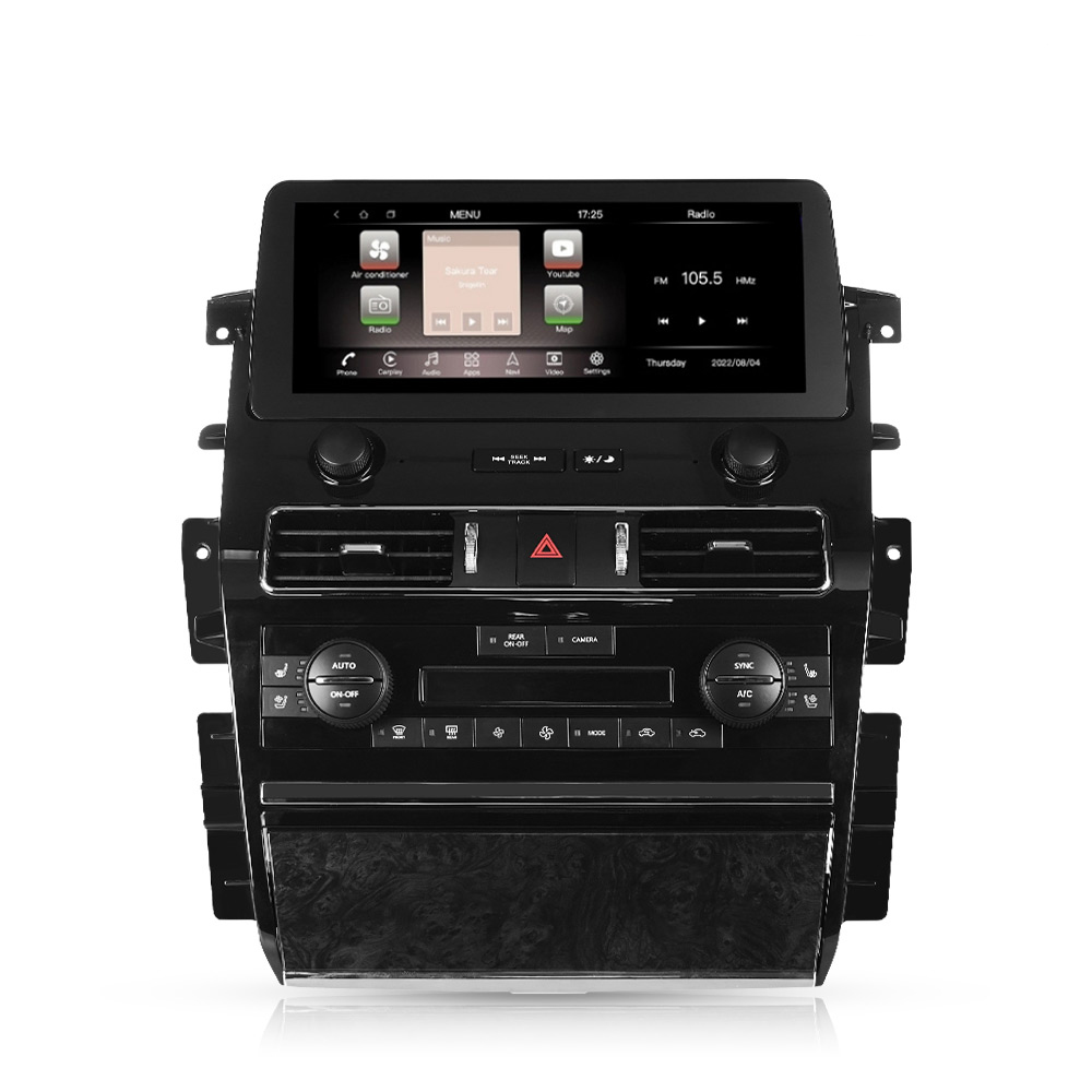 Nissan Patrol Y62 2010-2019 (12.3-inch) Android Head Unit with Wireless Charger