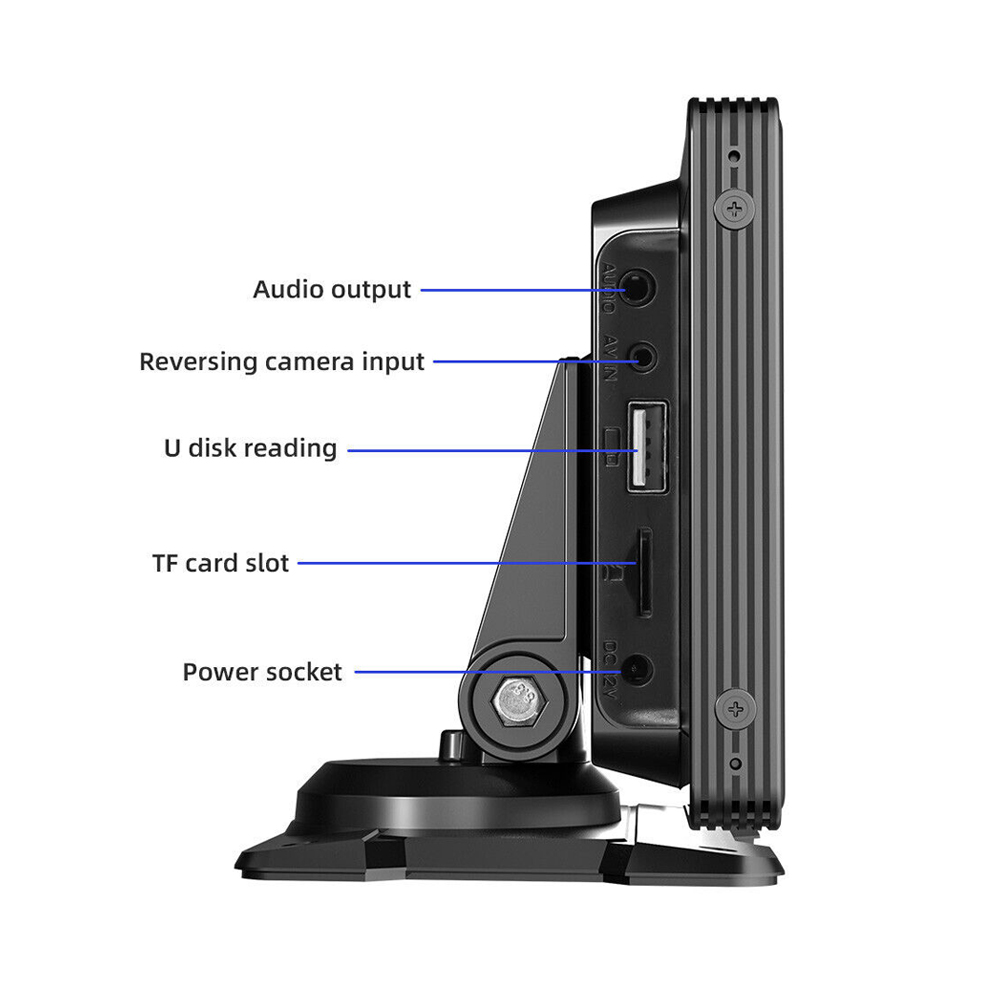 Portable Car MP5 Player with Wireless CarPlay & AndroidAuto - Image 5