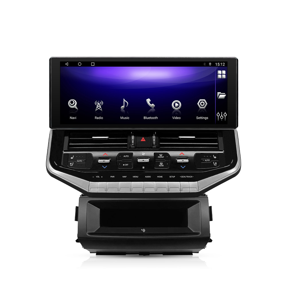 Toyota Land Cruiser LC 200 2008-2015 (16-inch) Wide Display Android Head Unit (GXR/VXR)