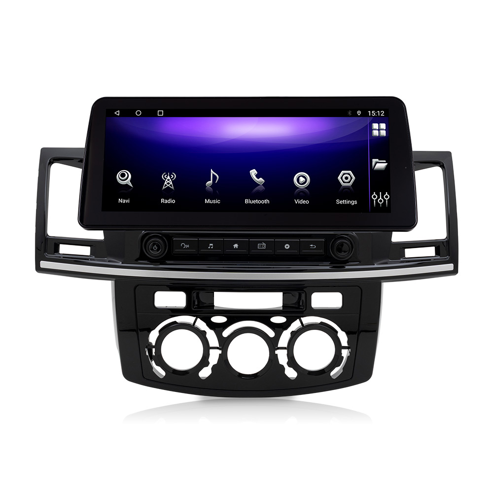 Toyota Fortuner 2006-2015 (12.3-inch) Android Multimedia (Manual AC)