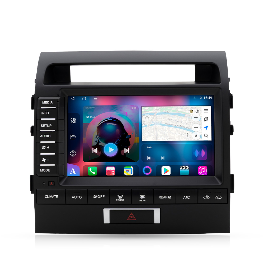 Toyota Land Cruiser VXR 2008-2015 (9-inch) Android Head Unit