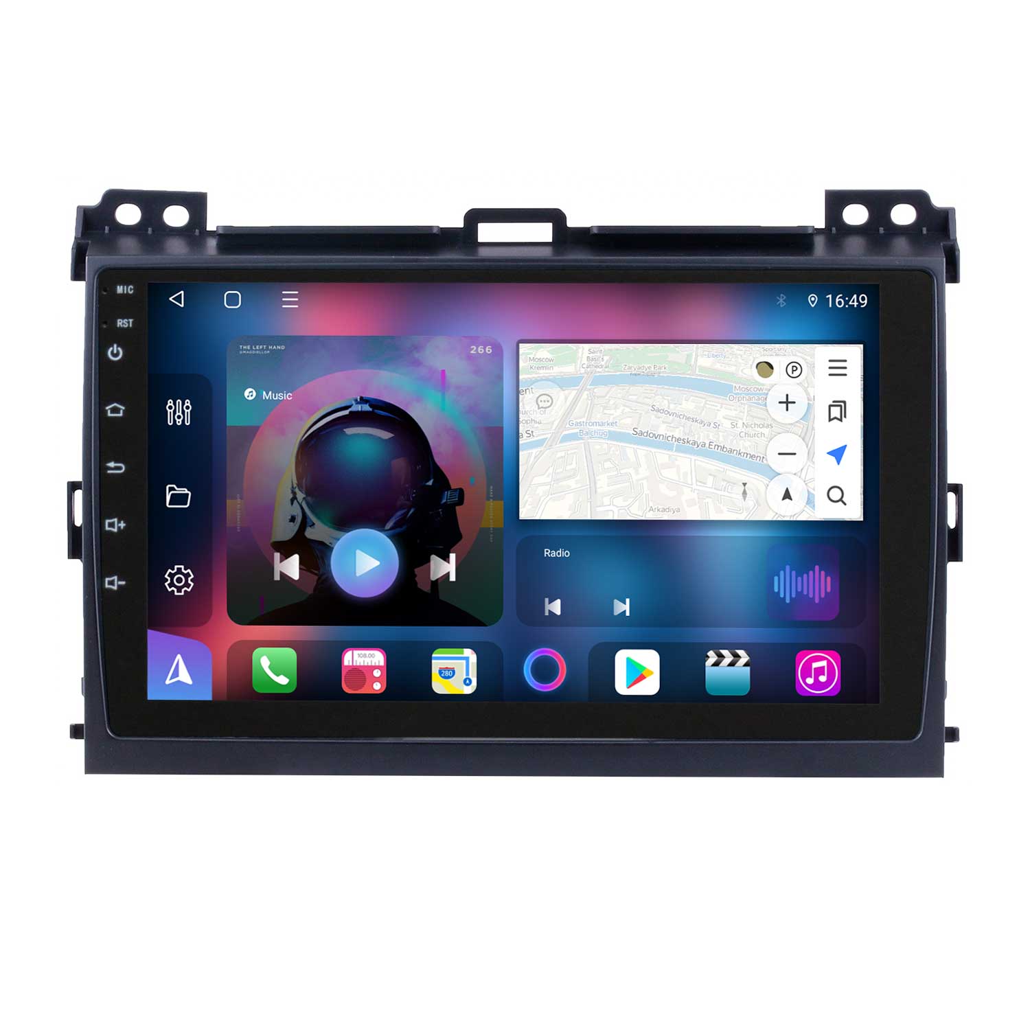 Toyota Prado 2004-2009 (9-inch) Android Multimedia System