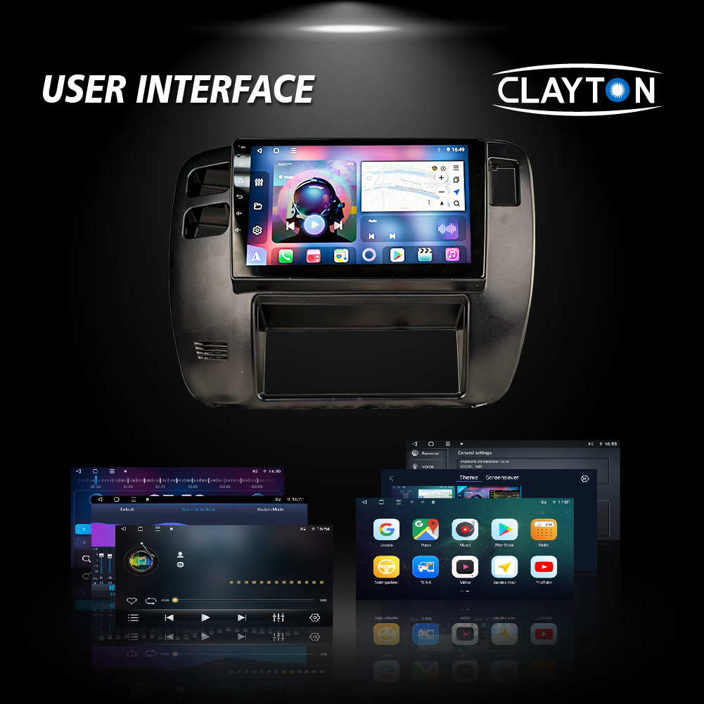 Nissan Patrol Safari Y61 VTC 2005 Android Head Unit QLED Display Car Radio with Bluetooth GPS Navigation System - Image 2